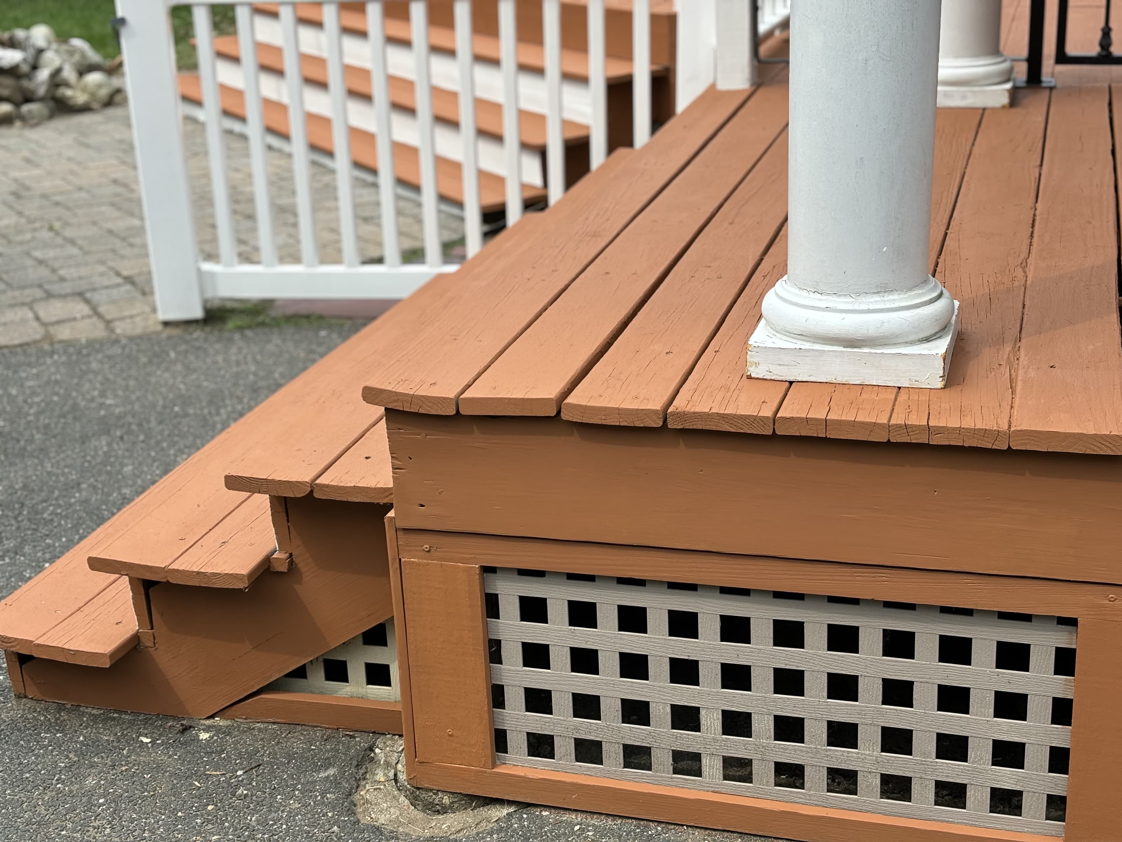 Deck project — After