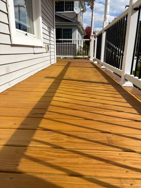 Clear Finish — After