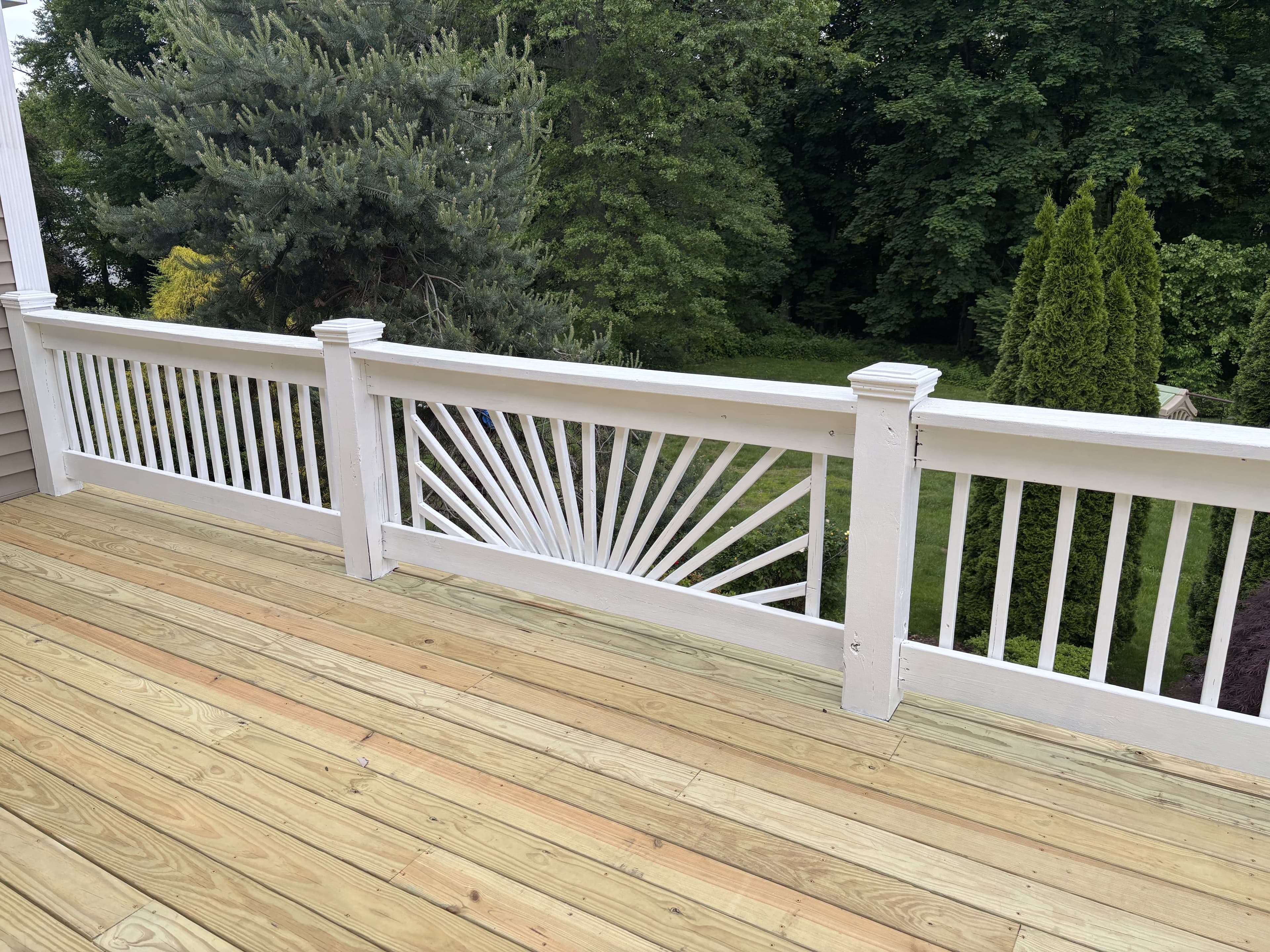 Stair build and Deck Resto — After